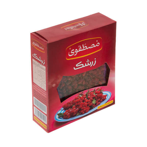 کارتن بسته بندی زرشک