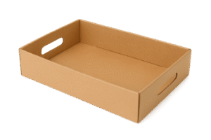 چاپ کارتن سینی شکل با قفل سرخود