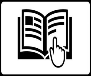 نماد روی کارتن - نماد کتاب