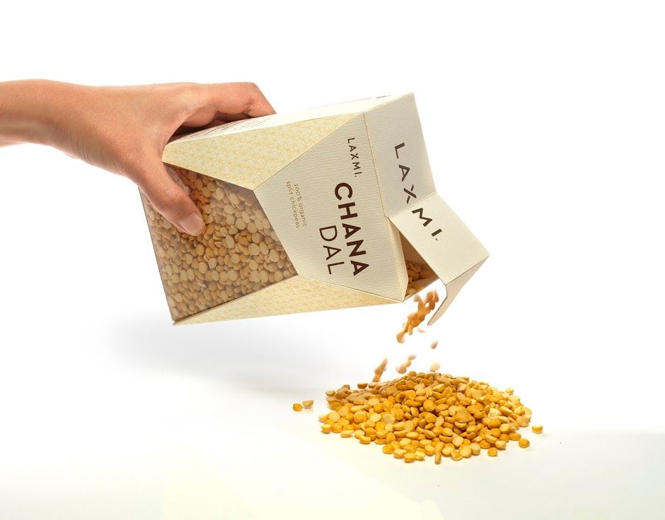 کارتن بسته‌بندی حبوبات