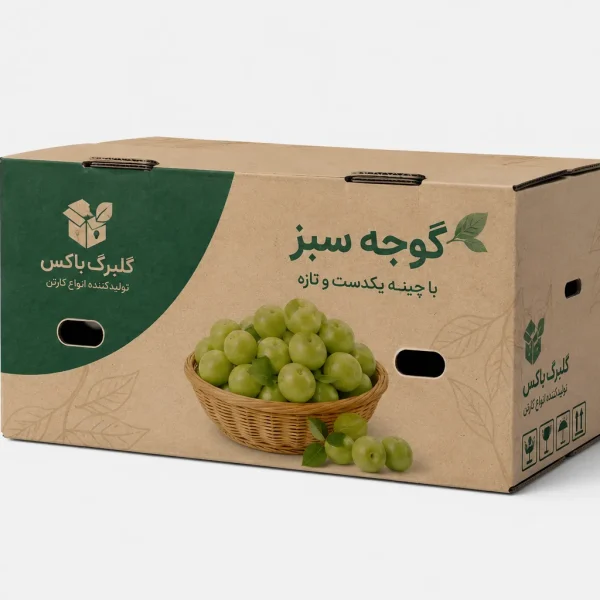 کارتن گوجه سبز